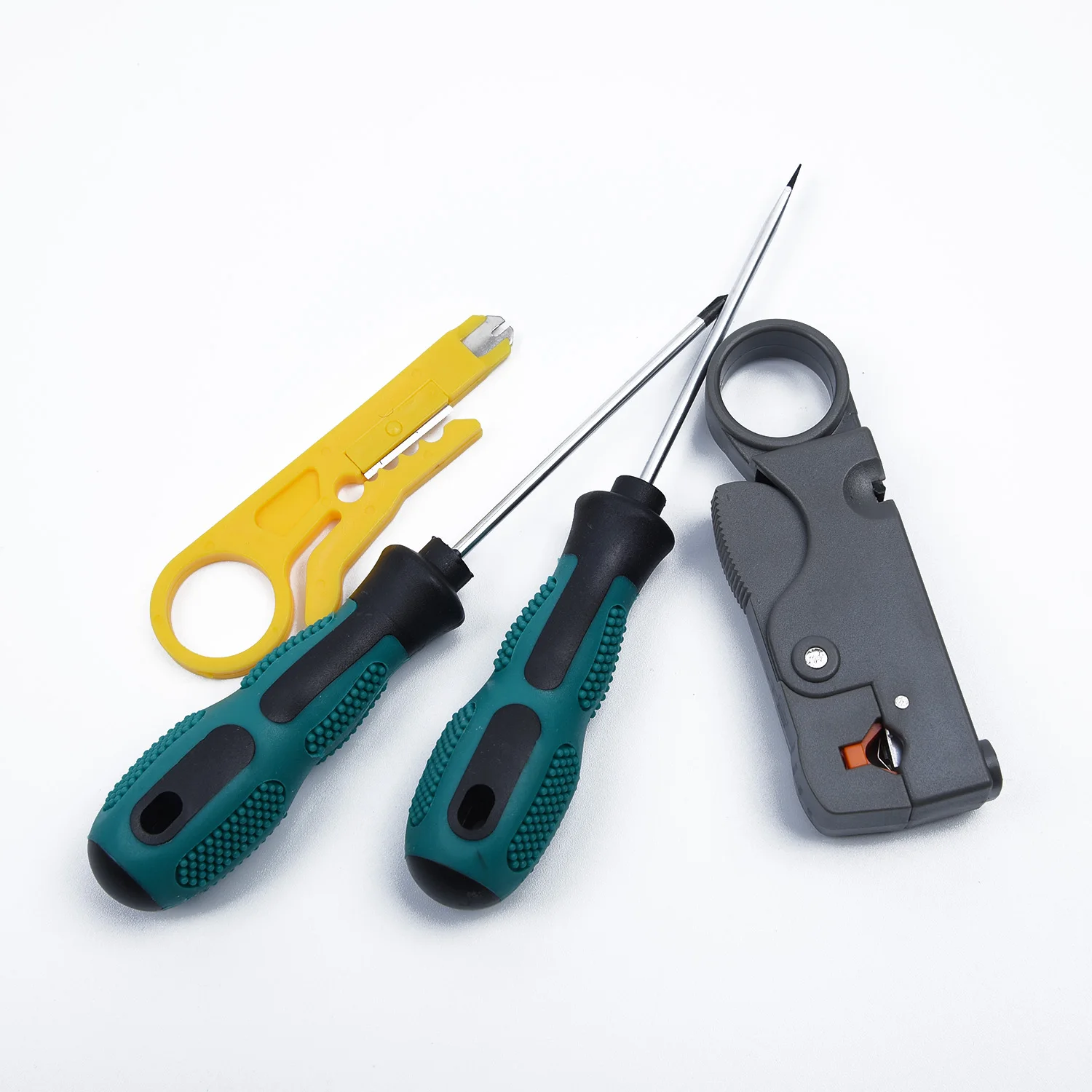 Networking Crimper Network Cabling Hand Tools Kit Crimping Repair Cutter Lan Ethernet Crimper Stripper
Networking Crimper Network Cabling Hand Tools Kit Crimping Repair Cutter Lan Ethernet Crimper Stripper
