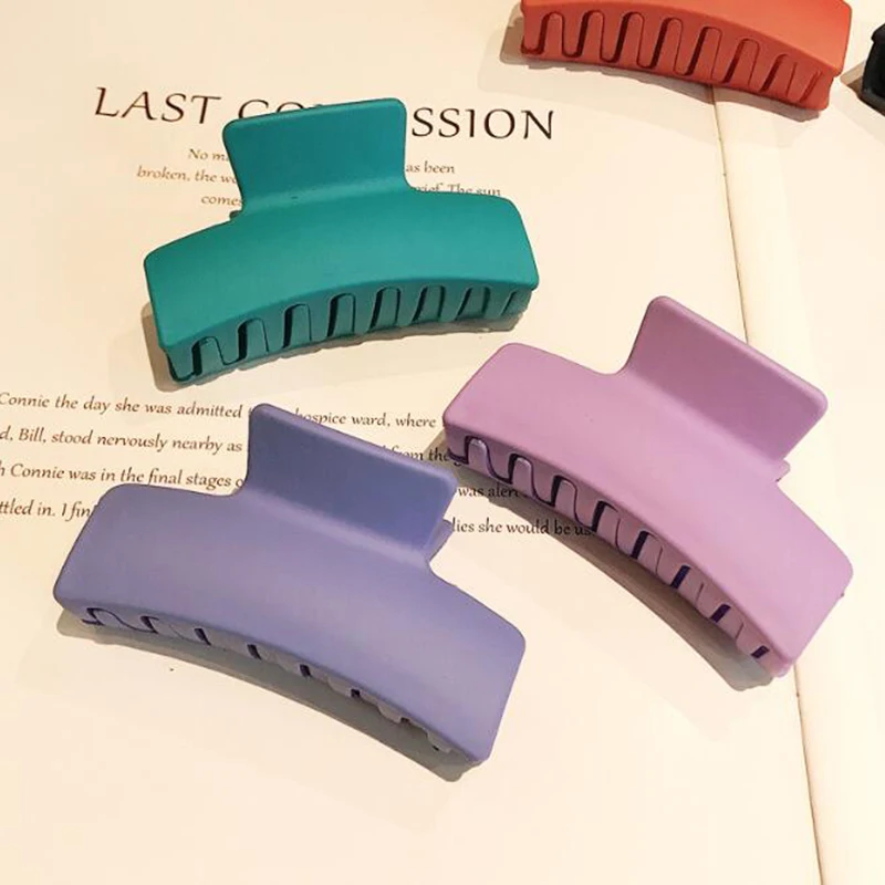 2020 Fashion Macaron Acrylic Hair Claws For Women Crab Claws Clamp New Geometric Claw For Girls Women Large Hair accessories
2020 Fashion Macaron Acrylic Hair Claws For Women Crab Claws Clamp New Geometric Claw For Girls Women Large Hair accessories