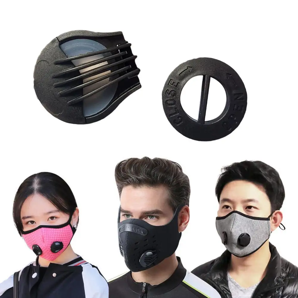 

1 Pair Outdoor Anti-dust Face Mouth Mask Filter Replacements Anti Dust Air Breathing Valves Accessories