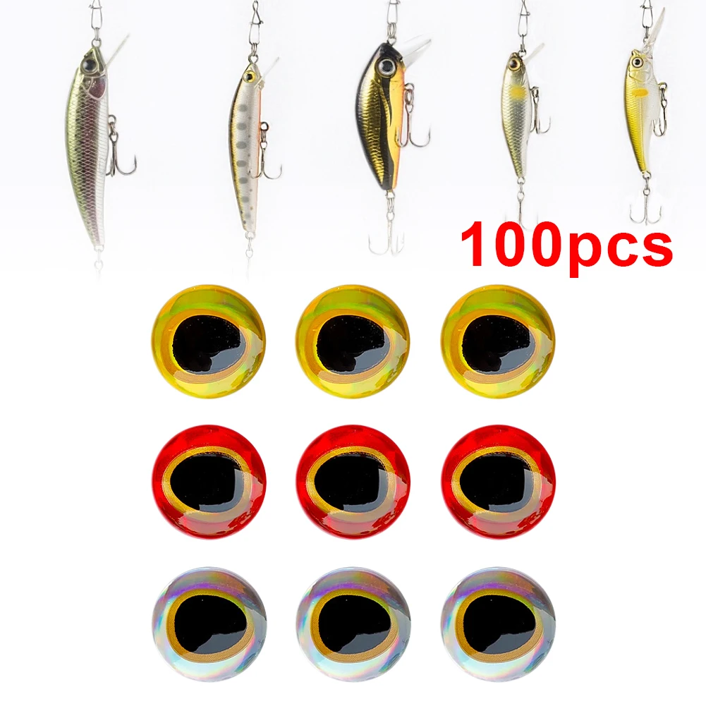 100pcs 3D Fishing Lure Eyes for Fly Tying Realistic Fishing Eyes Stickers Professional Lure Eyes Fly Tying Streamers Lure Crafts
100pcs 3D Fishing Lure Eyes for Fly Tying Realistic Fishing Eyes Stickers Professional Lure Eyes Fly Tying Streamers Lure Crafts