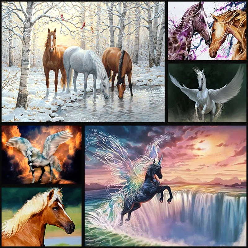 5D DIY Diamond Painting Cartoon Animals Horse Picture Full Drill Embroidery Mosaic Cross Stitch Kit Home Decoration Holiday Gift
5D DIY Diamond Painting Cartoon Animals Horse Picture Full Drill Embroidery Mosaic Cross Stitch Kit Home Decoration Holiday Gift