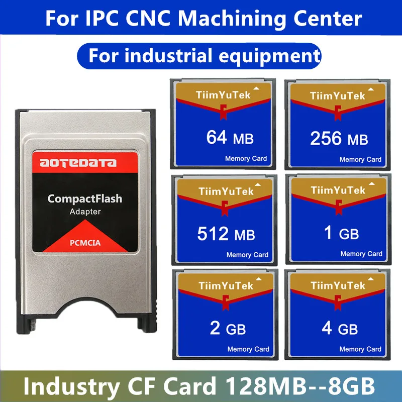 Оригинальная карта CF 64 Мб 128 256 512 МБ 1 ГБ 2 4 8 Compact Flash с переходником на PCMCIA для Mercedes