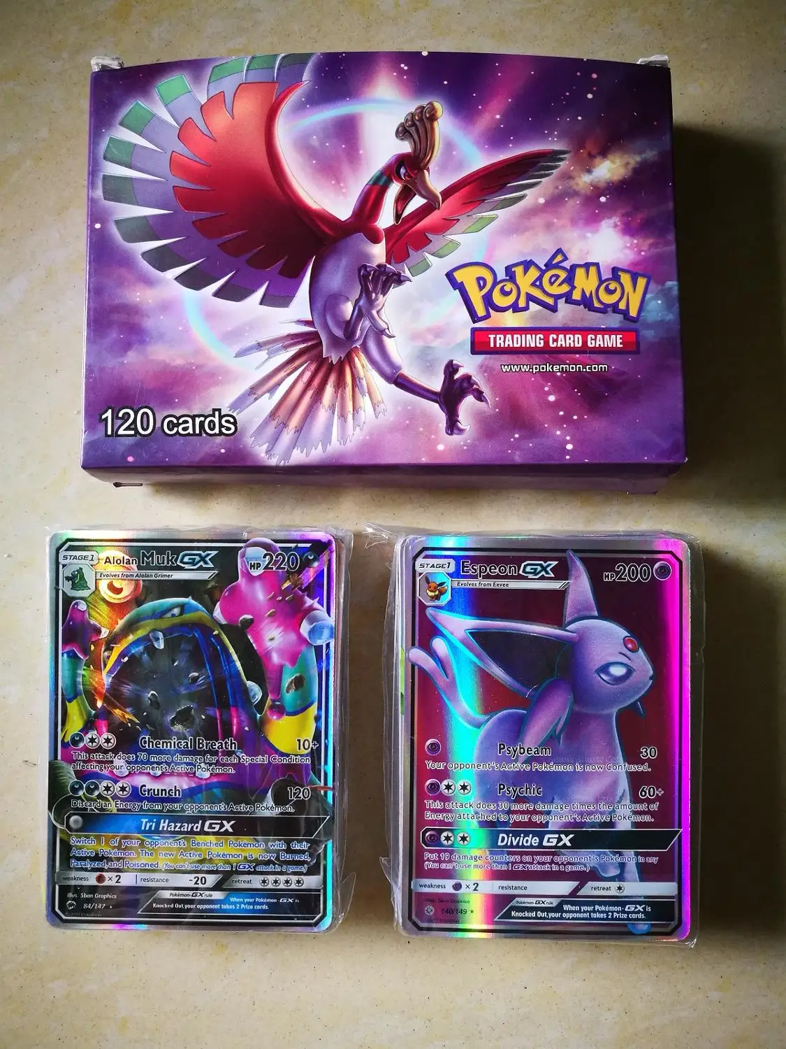 TAKARA TOMY Card Toys Original Pokemon Card 120pcs GX Pokémon Cards With Pokemon 109 GX And 19 Trainer Cards Play
TAKARA TOMY Card Toys Original Pokemon Card 120pcs GX Pokémon Cards With Pokemon 109 GX And 19 Trainer Cards Play