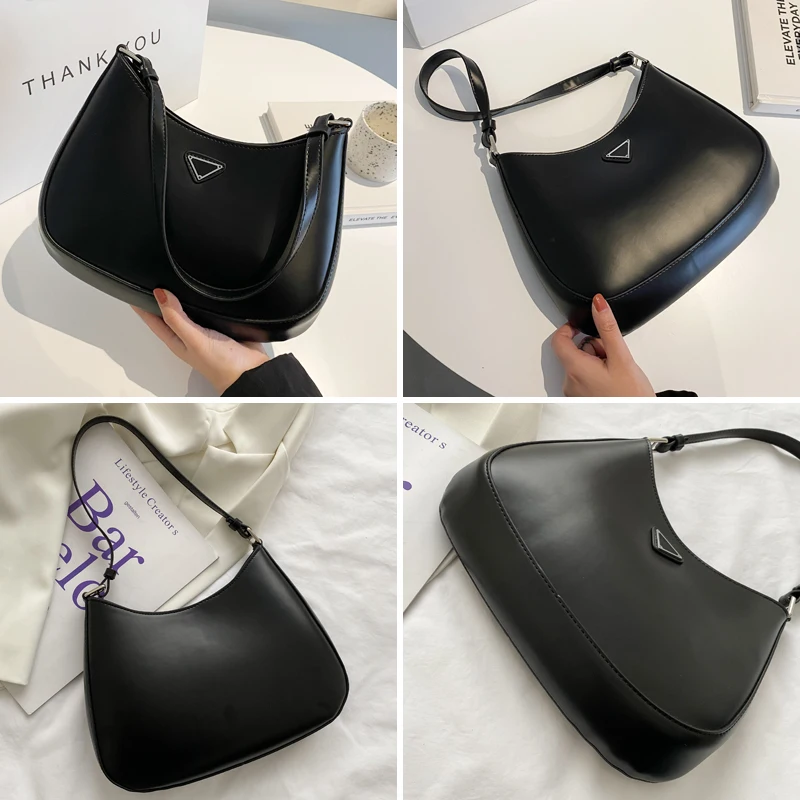 Cute Underarm Bag Solid Color Shoulder Bags For Women 2021 Small PU Summer Casual Purses Simple Handbags Female Travel Totes 
Cute Underarm Bag Solid Color Shoulder Bags For Women 2021 Small PU Summer Casual Purses Simple Handbags Female Travel Totes