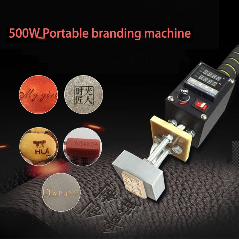 Portable hot stamping adjustable temperature machine leather stamping machine wood trademark IPPC branding embossing machine
Portable hot stamping adjustable temperature machine leather stamping machine wood trademark IPPC branding embossing machine