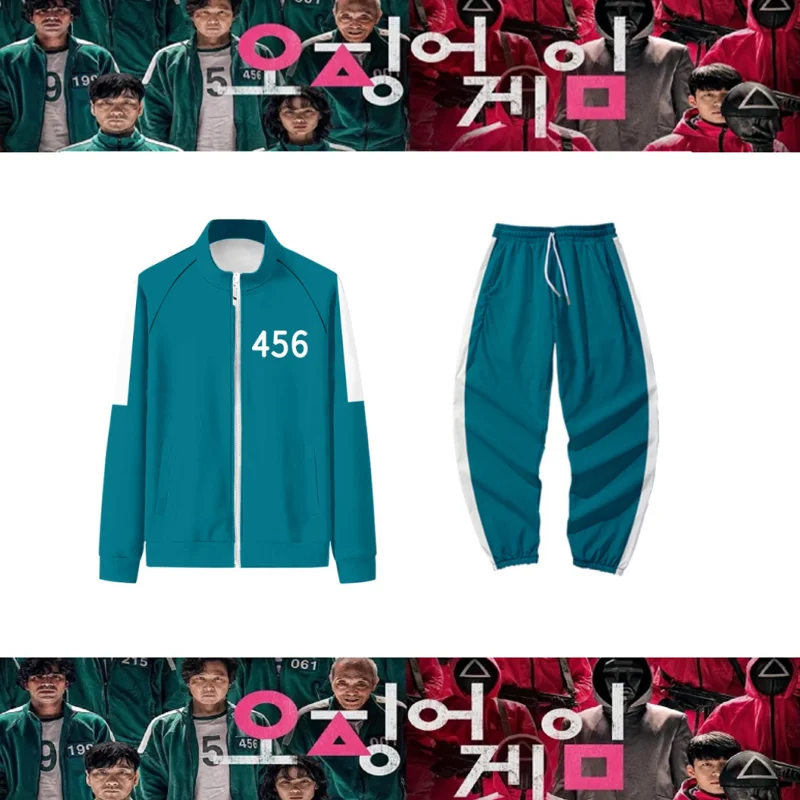 Толстовки с капюшоном из игры кальмар Li Zhengjae 456 218, спортивный костюм, куртка, брюки, ткань, Повседневная Уличная одежда, пуловеры, Хэллоуин, к...
Толстовки с капюшоном из игры кальмар Li Zhengjae 456 218, спортивный костюм, куртка, брюки, ткань, Повседневная Уличная одежда, пуловеры, Хэллоуин, к...