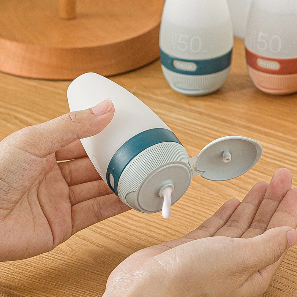 50/80ml Silicone Bottle Portable Travel Leak-Proof Bottle Lotion Shampoo Shower Gel Cosmetic Empty Bottling For Liquid Soap Cond
50/80ml Silicone Bottle Portable Travel Leak-Proof Bottle Lotion Shampoo Shower Gel Cosmetic Empty Bottling For Liquid Soap Cond