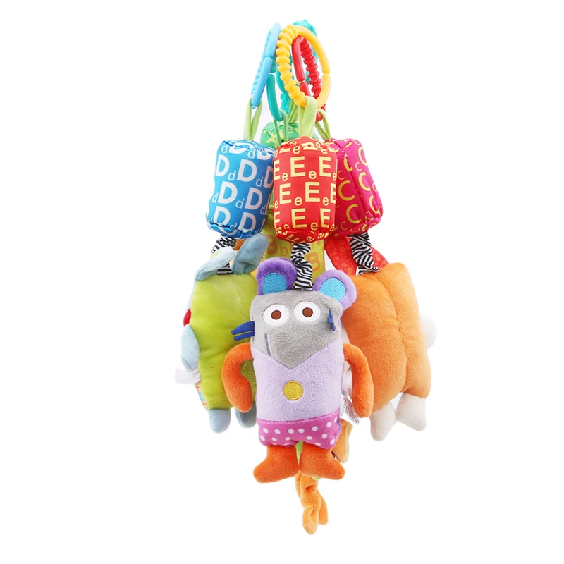 New Hot Cute Animal Baby Toy Baby Mobile Rattles Soft Plush Letter Animal Toy Ring Bell Crib Monkey Rabbit Mouse Stroller Doll
New Hot Cute Animal Baby Toy Baby Mobile Rattles Soft Plush Letter Animal Toy Ring Bell Crib Monkey Rabbit Mouse Stroller Doll