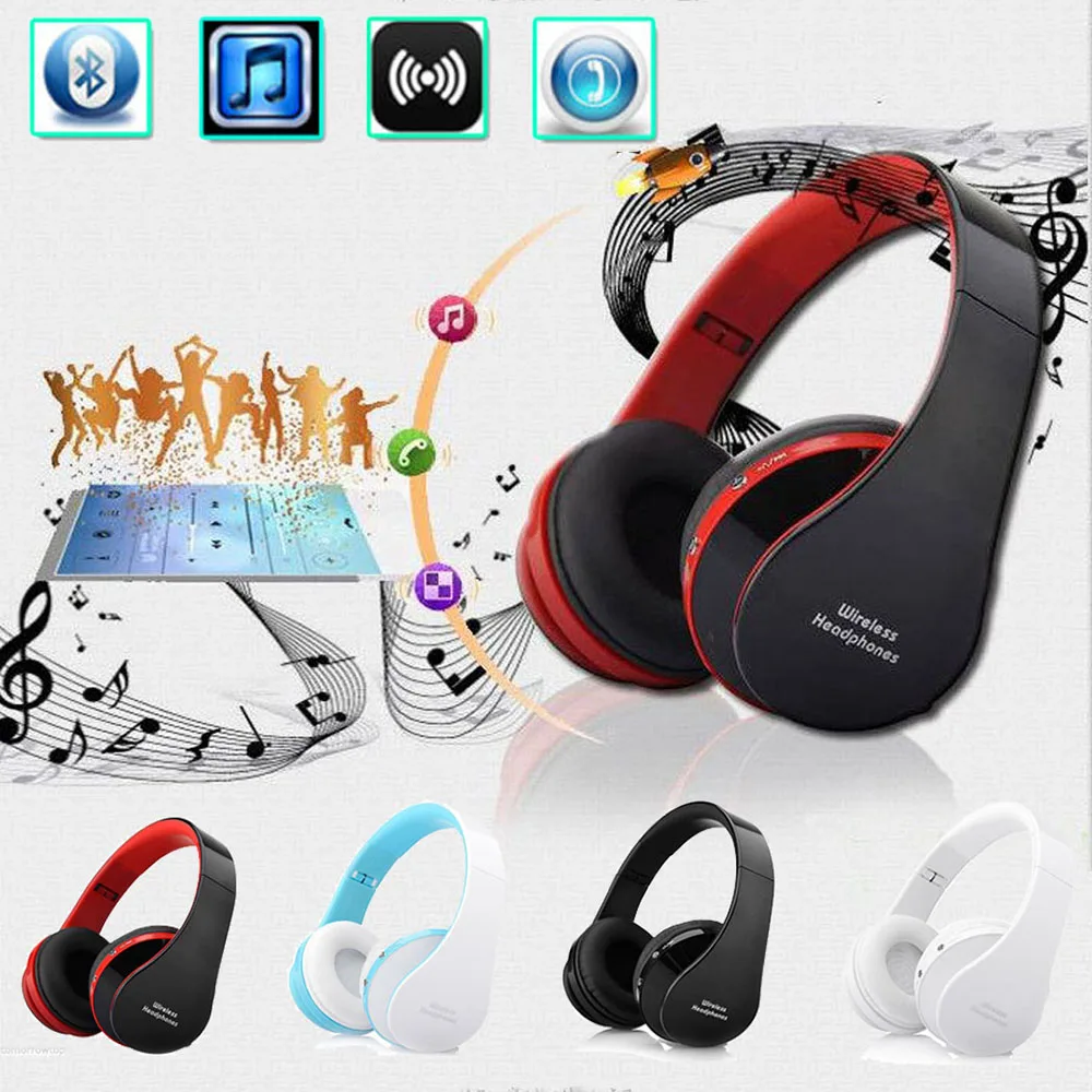 3D Portable Foldable Wireless Headphones Wired 3.5mm Stereo Bluetooth Music Headset Audio Mp3 FM Adjustable Earphones with Mic
3D Portable Foldable Wireless Headphones Wired 3.5mm Stereo Bluetooth Music Headset Audio Mp3 FM Adjustable Earphones with Mic