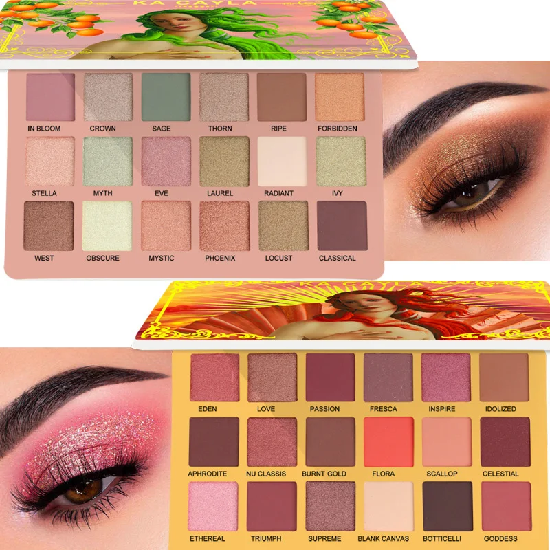 18 Color Glazed Neon Eyeshadow Pallete Colorful Waterproof Eyeshadow Makeup Pallete Lasting High Pigment Effect Eye Shadow TLSM1
18 Color Glazed Neon Eyeshadow Pallete Colorful Waterproof Eyeshadow Makeup Pallete Lasting High Pigment Effect Eye Shadow TLSM1