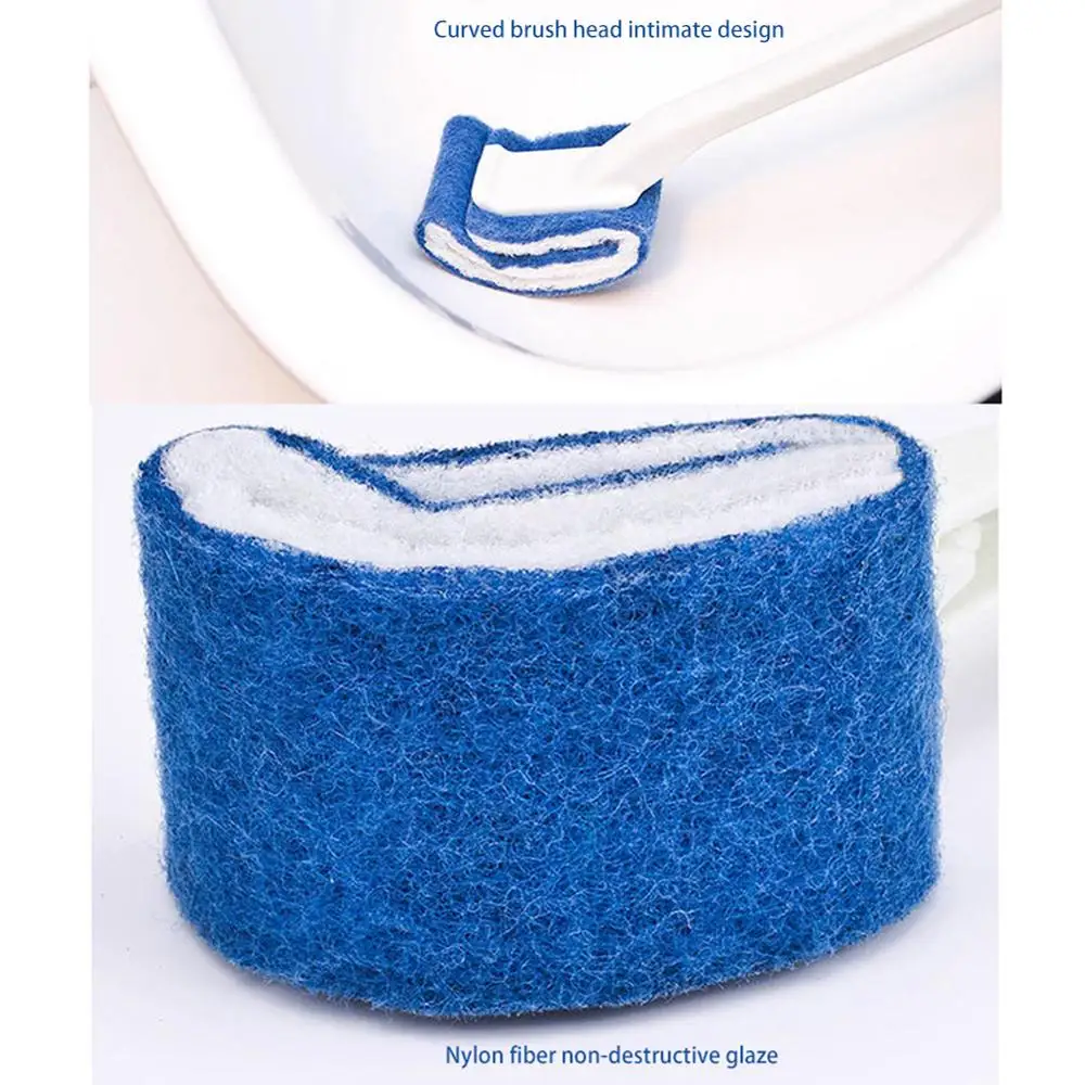 Toilet Brush Curved Toilet Cleaner Brush for Bathroom Scrubber Brush Scratch-Free Anti-Splashing Deep Cleaning
Toilet Brush Curved Toilet Cleaner Brush for Bathroom Scrubber Brush Scratch-Free Anti-Splashing Deep Cleaning