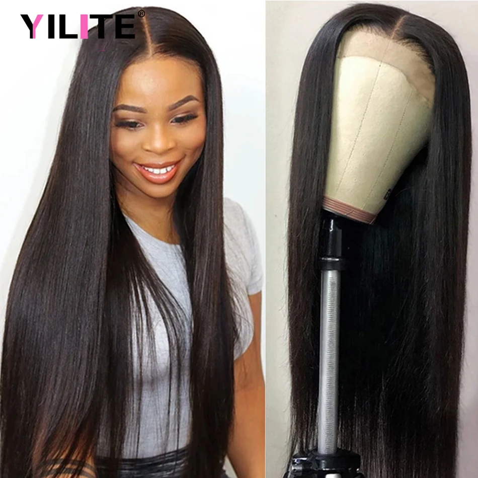 150% Density 4x4 Lace Closure Wig 30 Inch Bone Straight Brazilian Human Hair Wigs 4*4 Swiss Transparent Lace With Baby Hair Remy
150% Density 4x4 Lace Closure Wig 30 Inch Bone Straight Brazilian Human Hair Wigs 4*4 Swiss Transparent Lace With Baby Hair Remy