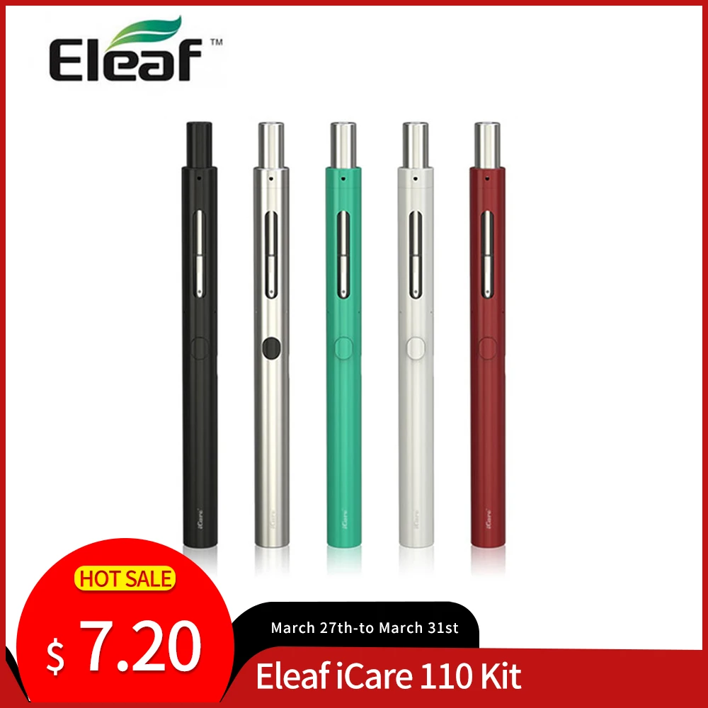 Оригинальный стартовый набор Eleaf iCare 110 аккумулятор 1 3 мл со встроенным