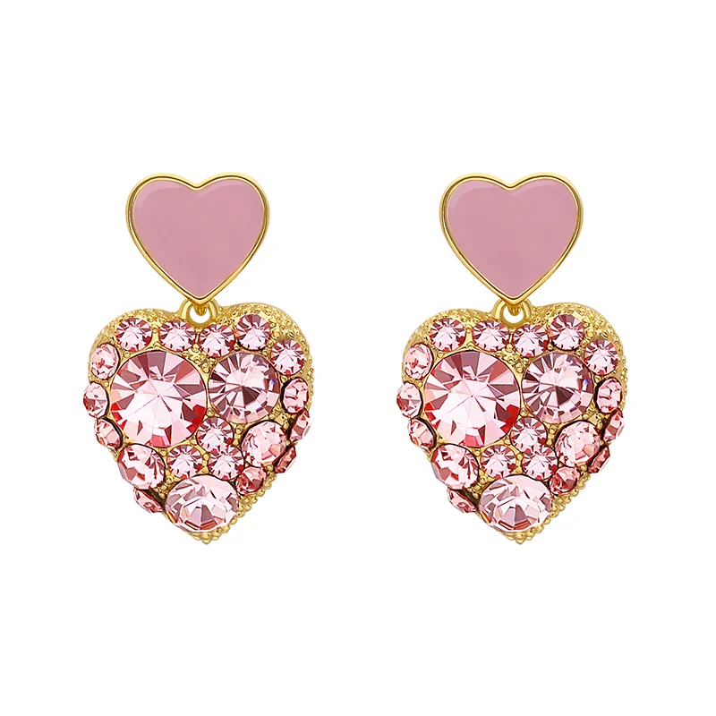 Earrings 2020 Trend New Classic Sweet Pink Love Girl Earrings Student Friend Presents Drop Earrings Korean Women Fashion Jewelry
Earrings 2020 Trend New Classic Sweet Pink Love Girl Earrings Student Friend Presents Drop Earrings Korean Women Fashion Jewelry