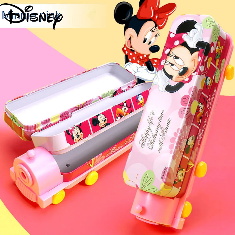 Disney cute Mickey Minnie children's stationery box multi-function pencil case double-layer train model cute pencil case
Disney cute Mickey Minnie children's stationery box multi-function pencil case double-layer train model cute pencil case