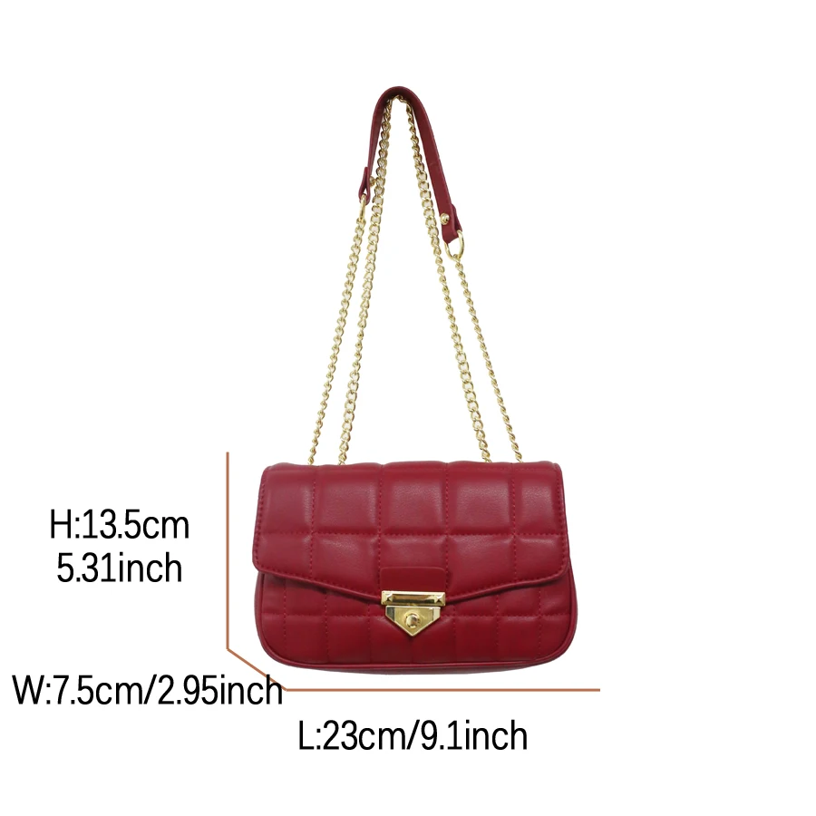 Fashion Chain Small Square Bag For Ladies Rhombus Crossbody Bags Casual Female Solid Color Shoulder Bags Women Handbag 2021 New
Fashion Chain Small Square Bag For Ladies Rhombus Crossbody Bags Casual Female Solid Color Shoulder Bags Women Handbag 2021 New