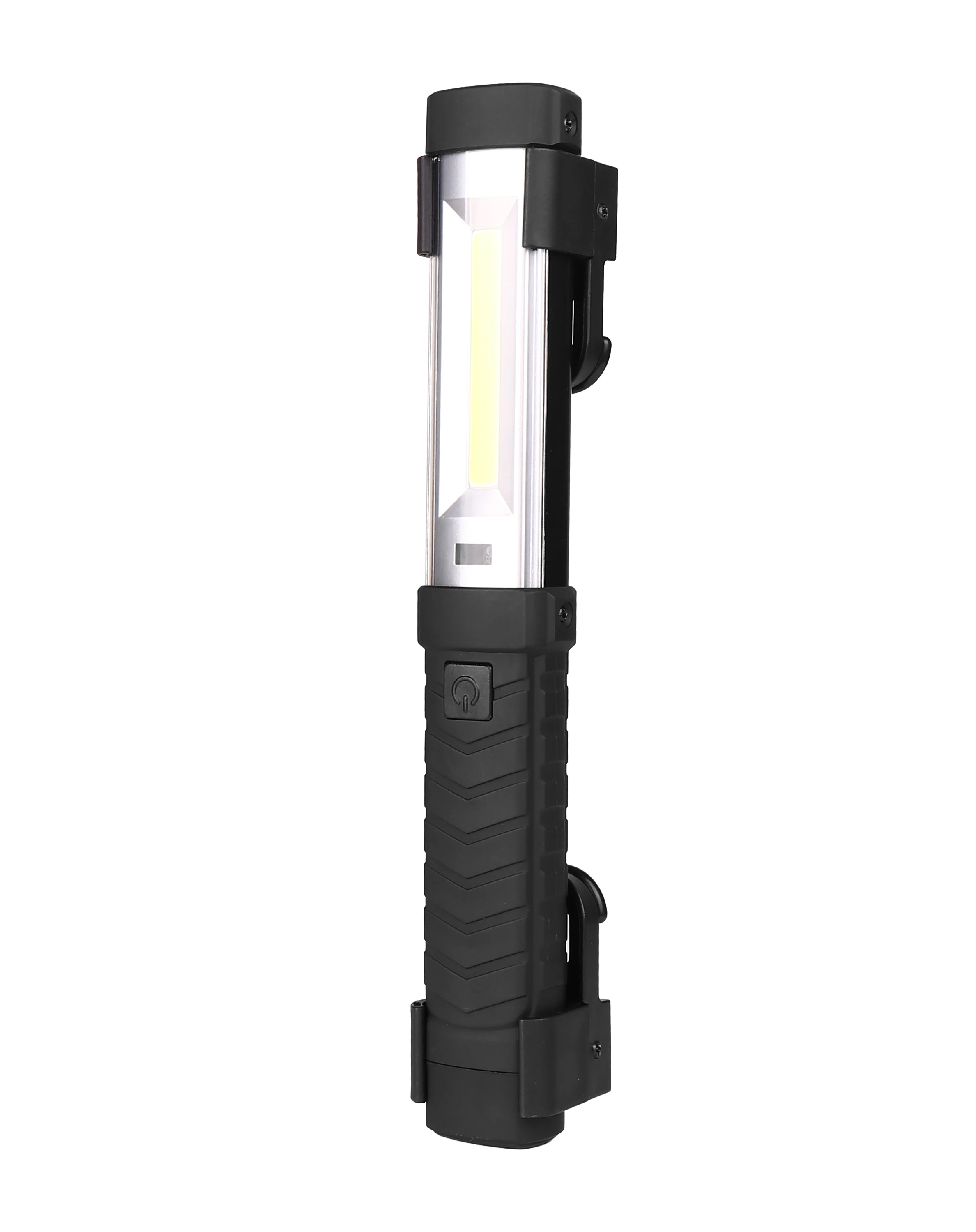 Magnetic LED Flashlight USB Rechargeable Torch COB+LED Work Light with Hanging Hook Portable Light for Repairing
Magnetic LED Flashlight USB Rechargeable Torch COB+LED Work Light with Hanging Hook Portable Light for Repairing