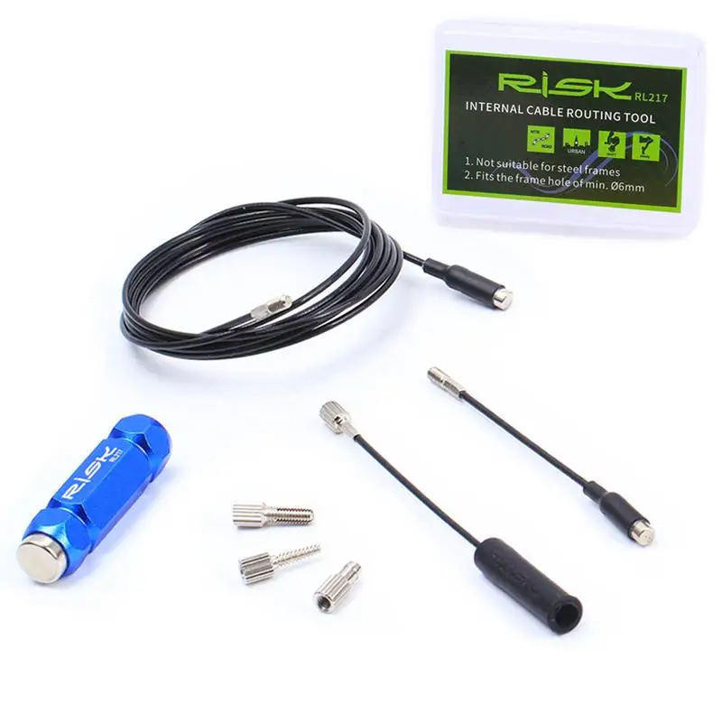 RISK Bicycle Internal Cable Routing Tool Set for Bicycle Frame Shift Hydraulic Wire Shifter Guide Install Cycling Accessorie
RISK Bicycle Internal Cable Routing Tool Set for Bicycle Frame Shift Hydraulic Wire Shifter Guide Install Cycling Accessorie