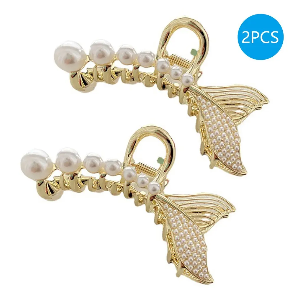 2021 New Fishtail Hyperbole Pearls Non-slip Hair Claw Clips Big Size Makeup Hair Styling Barrettes for Women Hair Accessories
2021 New Fishtail Hyperbole Pearls Non-slip Hair Claw Clips Big Size Makeup Hair Styling Barrettes for Women Hair Accessories
