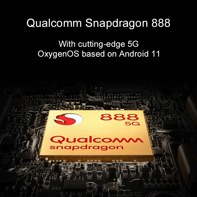 Смартфон Oneplus 9 Pro с глобальной прошивкой Snapdragon 888 Беспроводная зарядка 8 ГБ 128