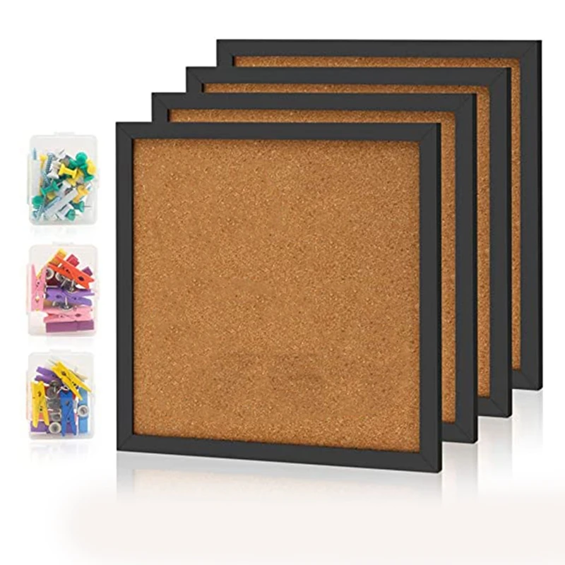 Доска объявлений, 4 упаковки, коркборды, черная рамка, пробковая плитка, квадратная доска, Современная декоративная для офиса, дома, школы, ст...
Доска объявлений, 4 упаковки, коркборды, черная рамка, пробковая плитка, квадратная доска, Современная декоративная для офиса, дома, школы, ст...