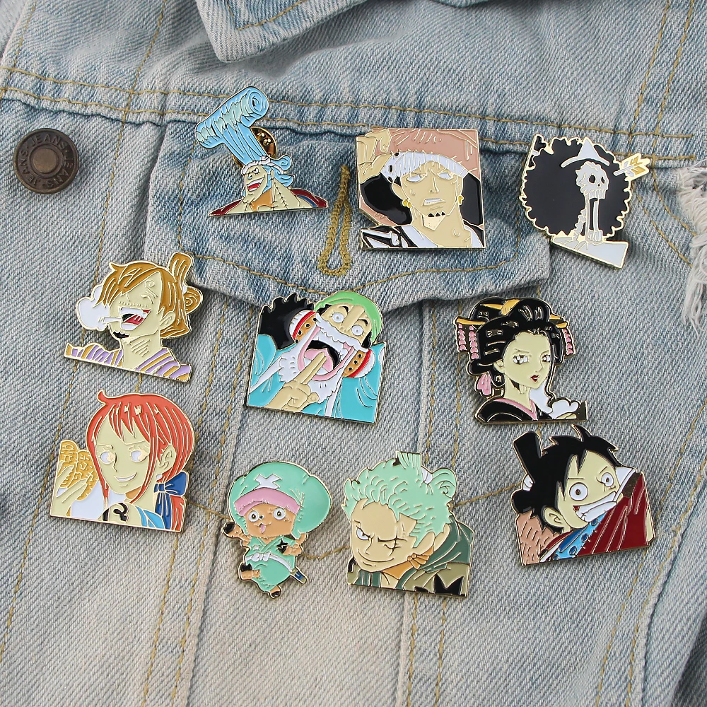 K2803 Anime Metal Enamel Pins Cute Cartoon Brooch Badge Backpack/Bags and Shirt Pin Fashion Jewelry Gift For Friends
K2803 Anime Metal Enamel Pins Cute Cartoon Brooch Badge Backpack/Bags and Shirt Pin Fashion Jewelry Gift For Friends