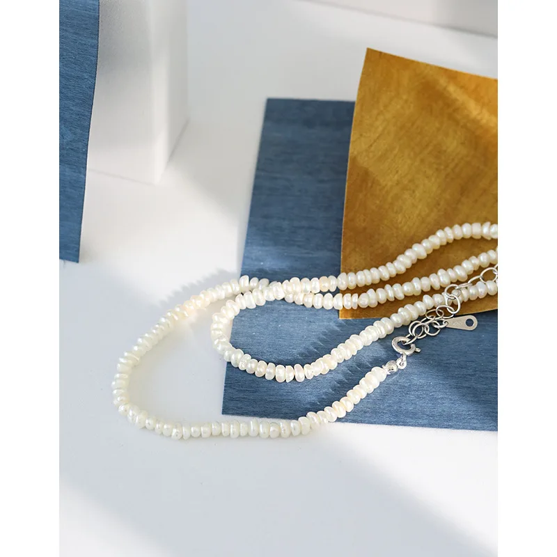 Minimalist 925 Sterling Silver Natural Freshwater Pearl Necklaces For Woman Neck Chain Choker Necklace Female Fine Jewelry Gifts
Minimalist 925 Sterling Silver Natural Freshwater Pearl Necklaces For Woman Neck Chain Choker Necklace Female Fine Jewelry Gifts