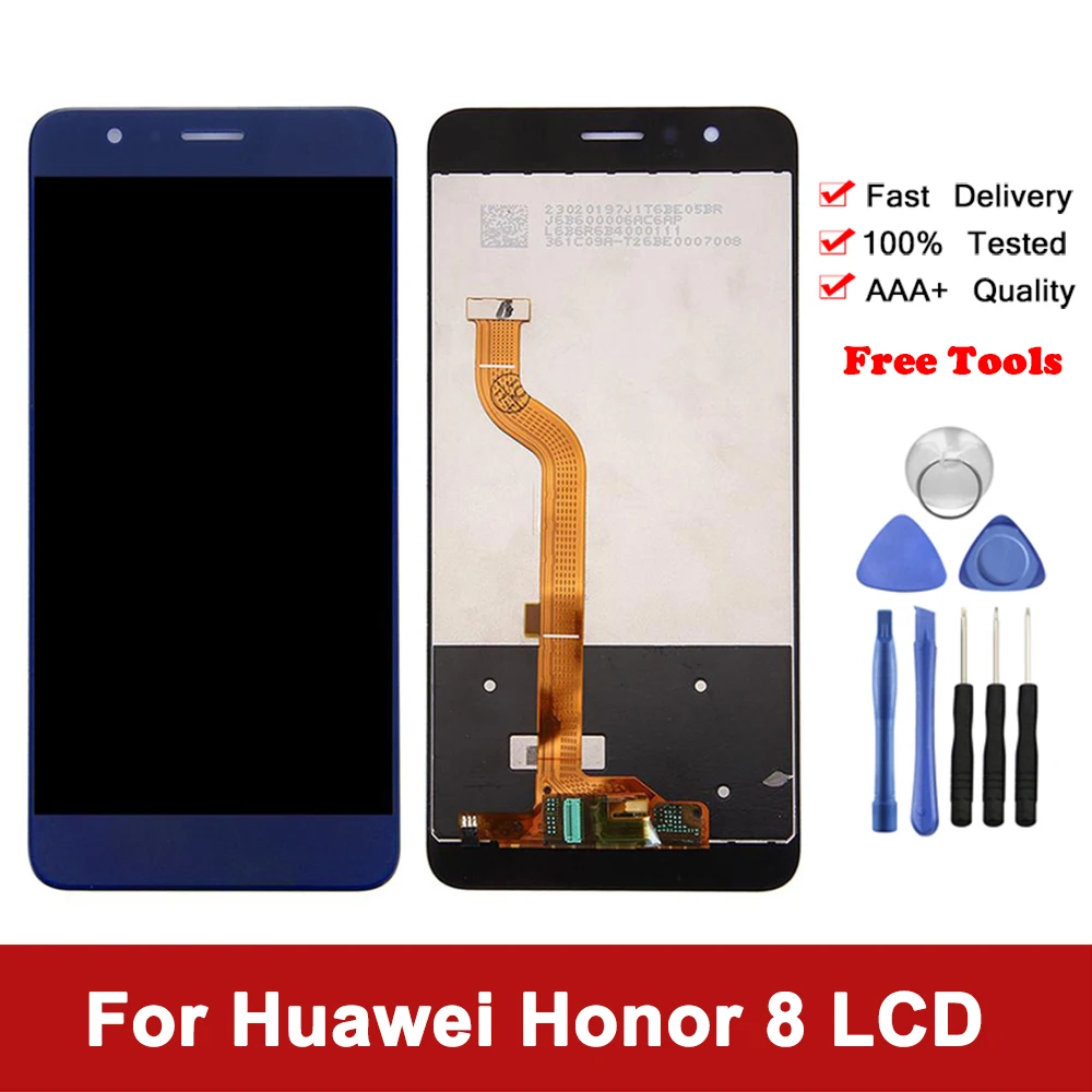 5,2 ''для Huawei Honor 8 ЖК-дисплей дигитайзер сенсорный экран панель в сборе с ЖК-дисплеем для Huawei Honor 8 FRD-L19 FRD-L09 Замена
5,2 ''для Huawei Honor 8 ЖК-дисплей дигитайзер сенсорный экран панель в сборе с ЖК-дисплеем для Huawei Honor 8 FRD-L19 FRD-L09 Замена