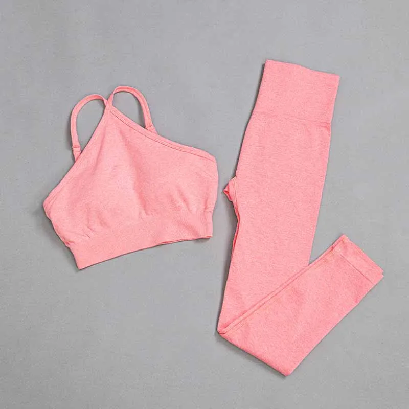 Women Gym Clothing High Waist Seamless Leggings Tracksuit Fitness Shockproof Gathered Running Sport Bra Long Sleeve Yoga Set
Women Gym Clothing High Waist Seamless Leggings Tracksuit Fitness Shockproof Gathered Running Sport Bra Long Sleeve Yoga Set