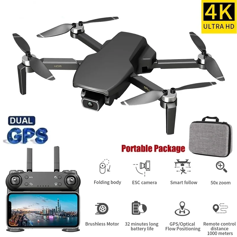 L108 Gps беспилотные летательные аппараты с видом от первого лица 5G Wi Fi HD 4K Камера