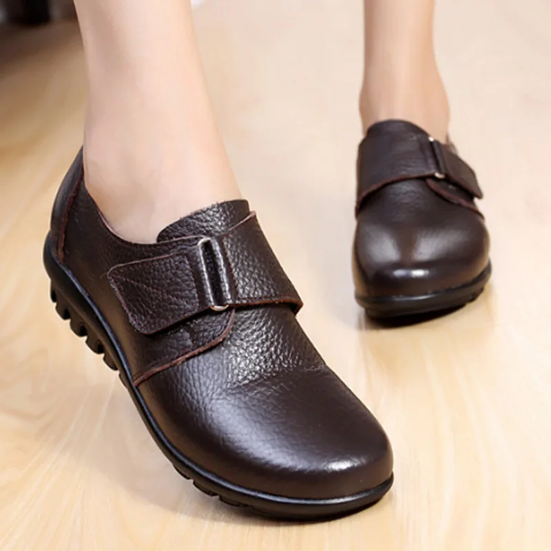 Female Shoes Genuine Leather Loafers Women Flats 2021 Classic Style Leather Flats Woman Loafers Mom Sping/autumn Shoes
Female Shoes Genuine Leather Loafers Women Flats 2021 Classic Style Leather Flats Woman Loafers Mom Sping/autumn Shoes