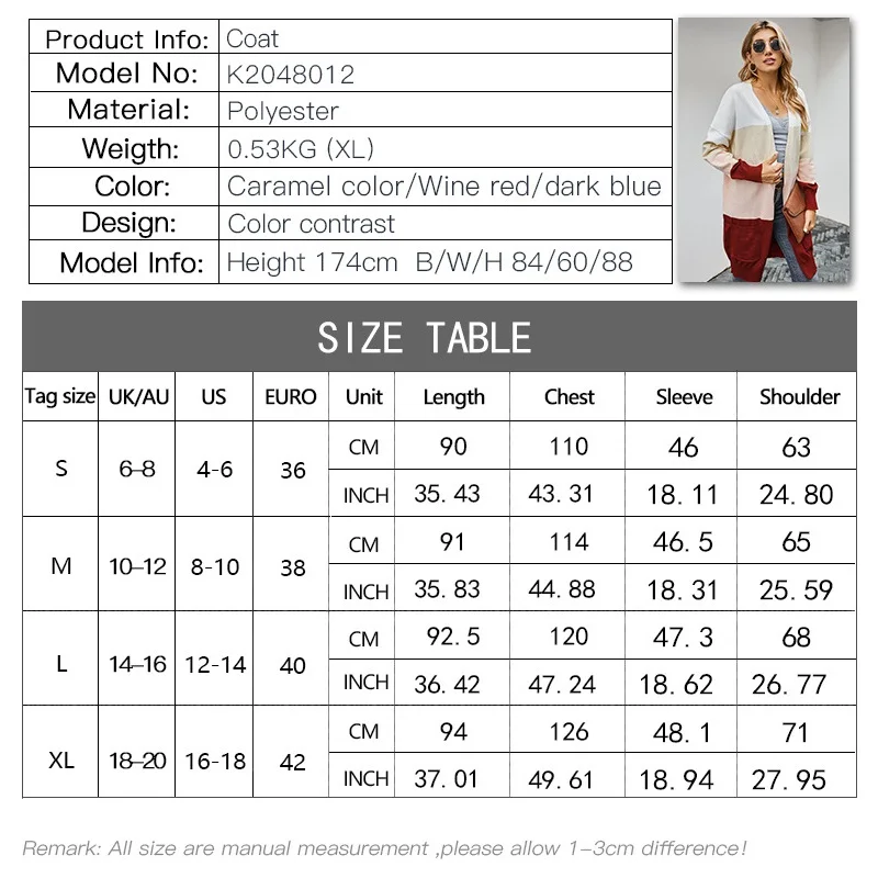 2020 Women V Neck Coat Autumn Winter Quality Woolen Overcoat Female Fashion Outwear Coat Plus Size Loose Casual Jackets
2020 Women V Neck Coat Autumn Winter Quality Woolen Overcoat Female Fashion Outwear Coat Plus Size Loose Casual Jackets