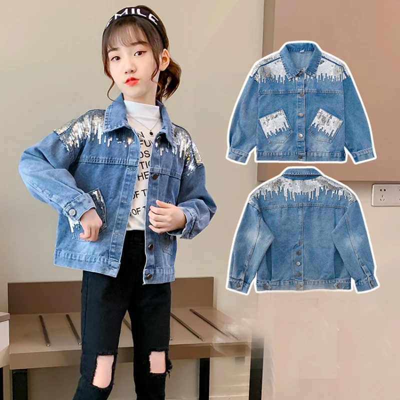 Baby Clothes 2021 New Children Clothing Girls Spring Denim Jacket Fashion Korean Casual Jacket Little Girl Western Style Top 12Y
Baby Clothes 2021 New Children Clothing Girls Spring Denim Jacket Fashion Korean Casual Jacket Little Girl Western Style Top 12Y