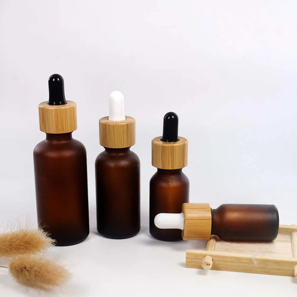 30pcs Brown Frosted Glass Dropper Bottle Cosmetic Packaging Container with Natural Bamboo Lid 5ml 10ml 15ml 20ml 30ml 50ml 100ml
30pcs Brown Frosted Glass Dropper Bottle Cosmetic Packaging Container with Natural Bamboo Lid 5ml 10ml 15ml 20ml 30ml 50ml 100ml