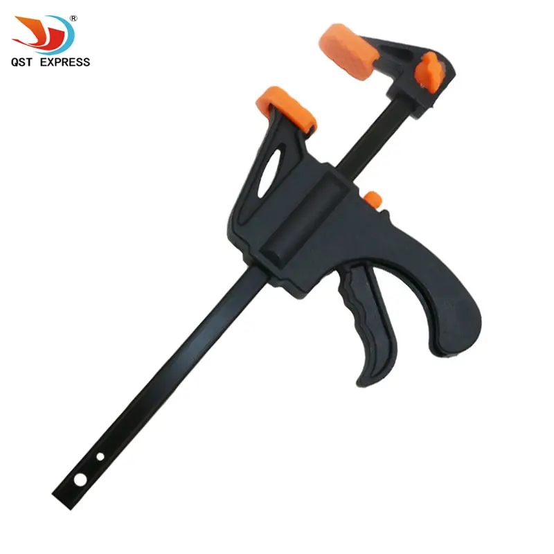 4 inch Woodworking Bar F Clamp Clip Hard Grip Quick Ratchet Release DIY Carpentry Hand Vise Tool
4 inch Woodworking Bar F Clamp Clip Hard Grip Quick Ratchet Release DIY Carpentry Hand Vise Tool
