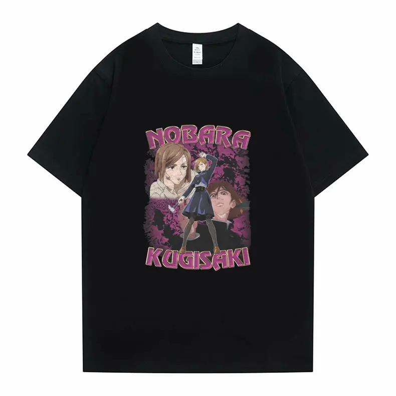 Harajuku Anime Jujutsu Kaisen Kugisaki Nobara Print T Shirts Man Woman Daily Casual Tshirt Women Cute Kawaii Sexy T-shirt Tops
Harajuku Anime Jujutsu Kaisen Kugisaki Nobara Print T Shirts Man Woman Daily Casual Tshirt Women Cute Kawaii Sexy T-shirt Tops