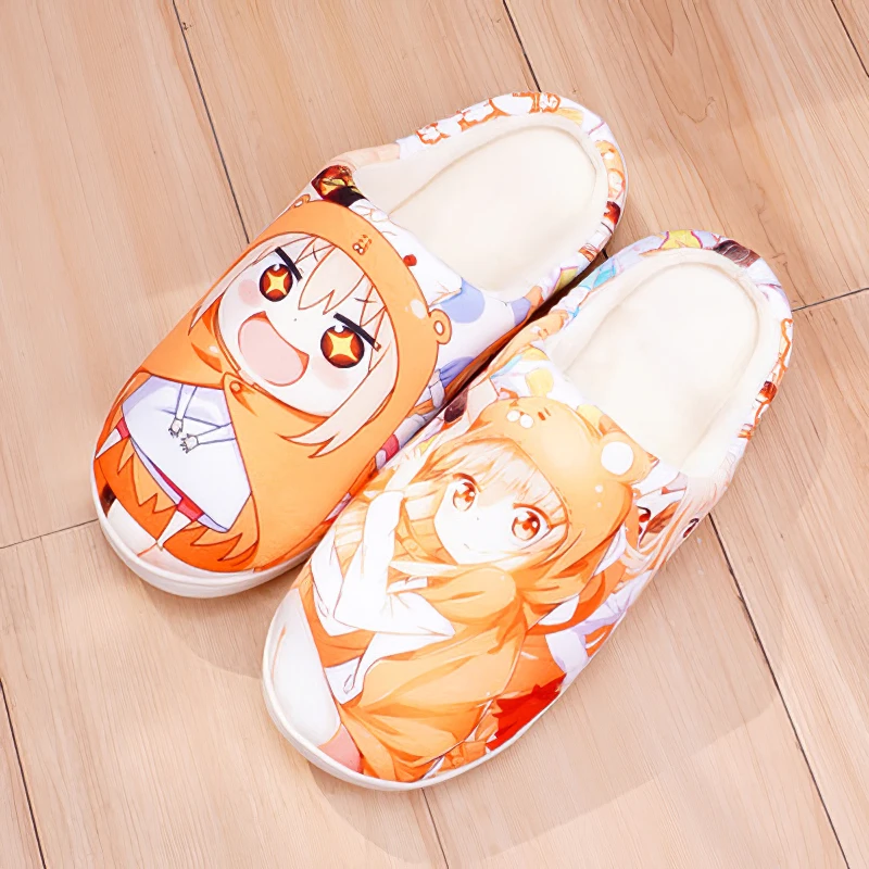 Slippers Cartoon Cute Anime Cosplay Himouto! Umaru-chan Doma Umaru Warm Winter Shoes Boots Home Indoor Bedroom For Women Girls
Slippers Cartoon Cute Anime Cosplay Himouto! Umaru-chan Doma Umaru Warm Winter Shoes Boots Home Indoor Bedroom For Women Girls