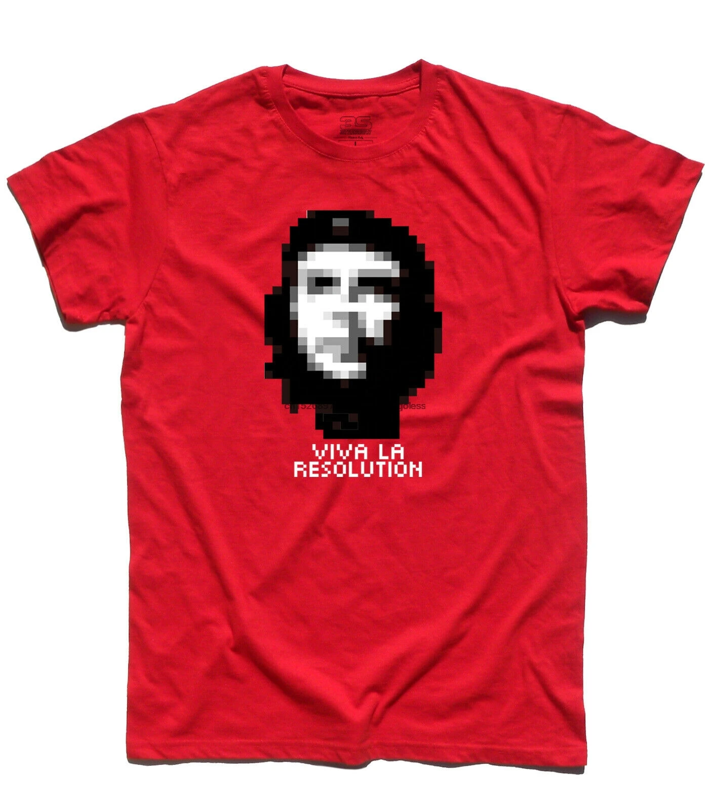 Футболка Che Guevara Pixel Viva La разрешение революционная Красная звезда - купить по