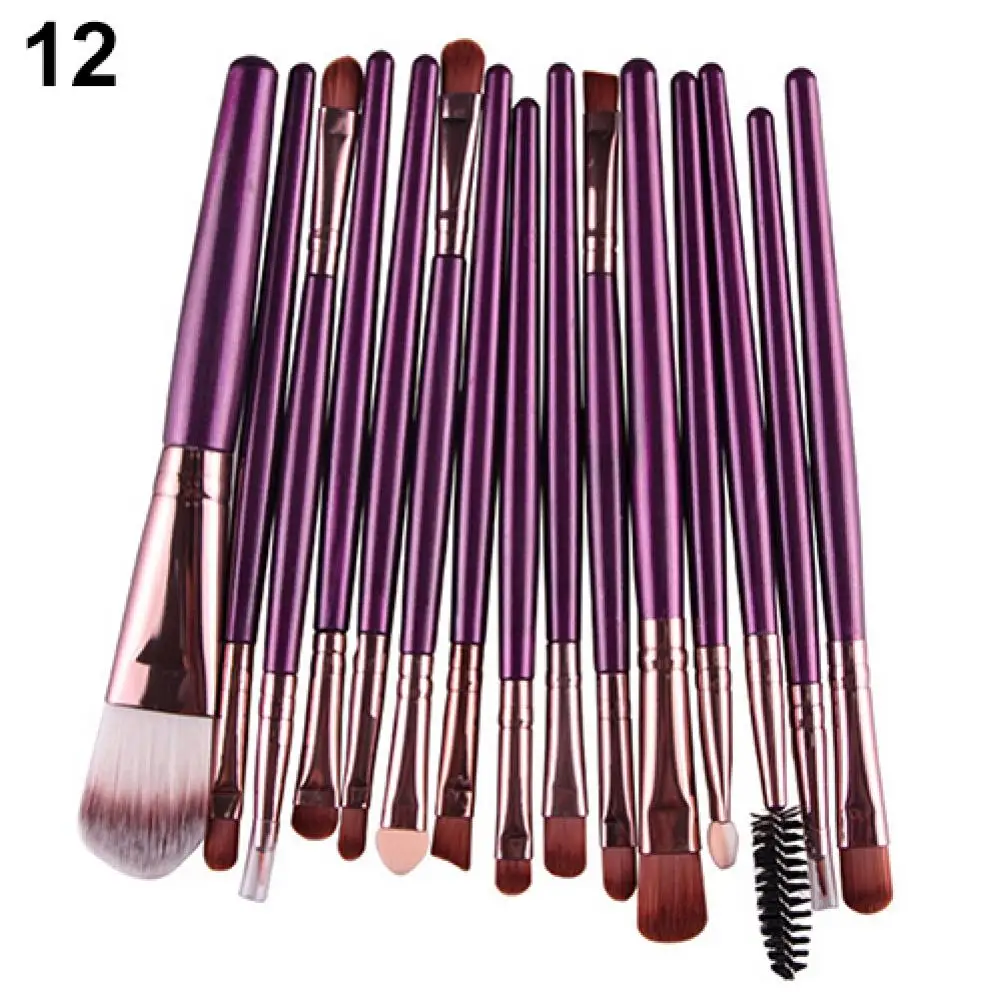 15x Makeup Set Powder Foundation Eyeshadow Eyebrow Concealer Lip Cosmetic Brush
15x Makeup Set Powder Foundation Eyeshadow Eyebrow Concealer Lip Cosmetic Brush
