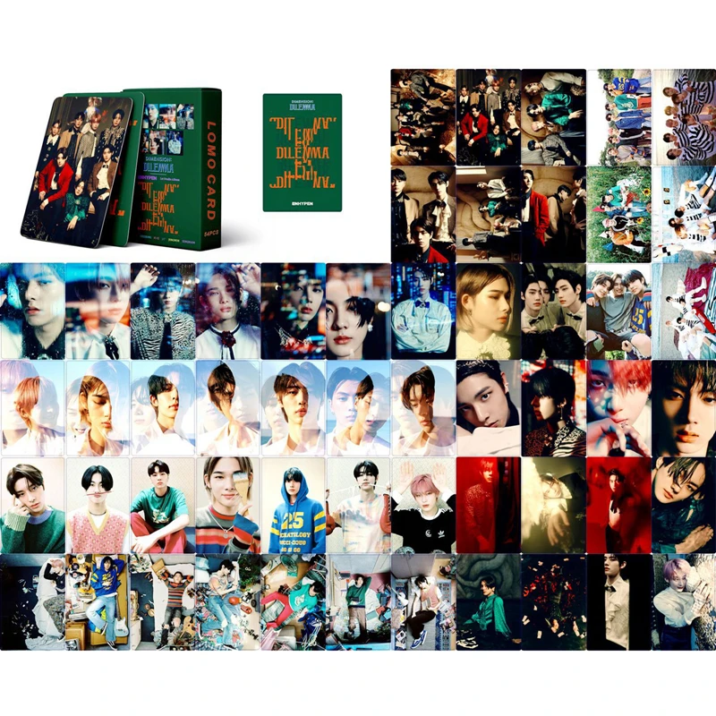 54PCS/Set KPOP ENHYPEN Postcard Dimension: Dilemma Album Photo LOMO Card For Fans Gift Collection
54PCS/Set KPOP ENHYPEN Postcard Dimension: Dilemma Album Photo LOMO Card For Fans Gift Collection