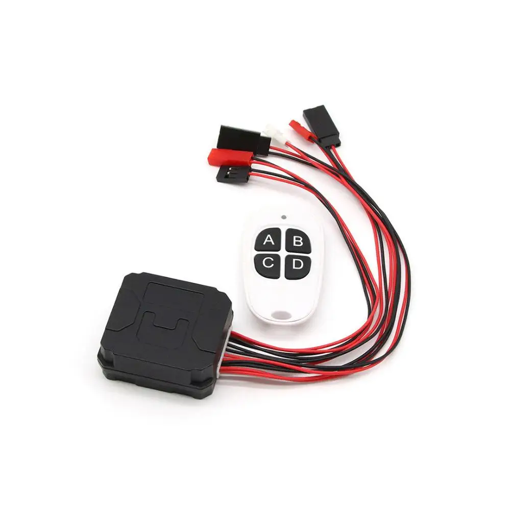 Ways CH4 Winch Control Wireless Remote Controller Receiver for 1/10 RC Crawler Axial SCX10 90046 Traxxas TRX4 Redcat
Ways CH4 Winch Control Wireless Remote Controller Receiver for 1/10 RC Crawler Axial SCX10 90046 Traxxas TRX4 Redcat