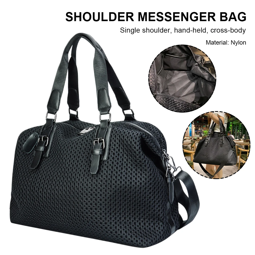 New Women Nylon Tote Bag Large Capacity Portable Handbag With Removable Shoulder Strap For Travel Fitness Outdoor Activities
New Women Nylon Tote Bag Large Capacity Portable Handbag With Removable Shoulder Strap For Travel Fitness Outdoor Activities