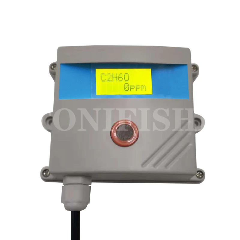 Датчик передатчика алкоголя, детектор этанола C2H5OH, C2H6O RS485 Modbus, ЖК-сигнализация
Датчик передатчика алкоголя, детектор этанола C2H5OH, C2H6O RS485 Modbus, ЖК-сигнализация