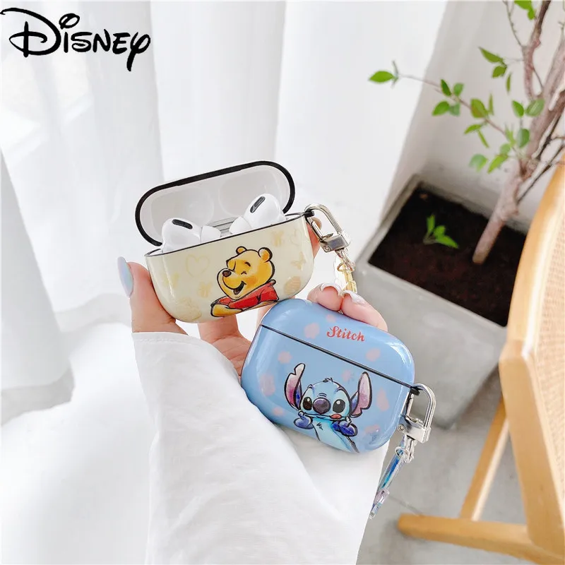 Disney cartoon cute Stitch Pooh couple Bluetooth-compatible wireless earphone cover for iPhone airpods1/2/pro3 earphone shell
Disney cartoon cute Stitch Pooh couple Bluetooth-compatible wireless earphone cover for iPhone airpods1/2/pro3 earphone shell