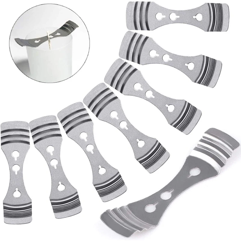 3pcs Metal Candle Wick Centering Devices, Silver Stainless Steel Candle Wick Holder for Candle Making
3pcs Metal Candle Wick Centering Devices, Silver Stainless Steel Candle Wick Holder for Candle Making