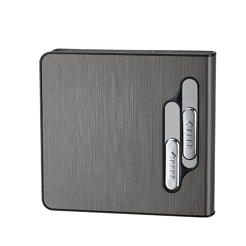 2 in1 Cigarette Case Windproof Dual Arc Lighter Plasma USB Rechargeable Electric Lighter Can Hold 20 Cigarettes lighters smoking
2 in1 Cigarette Case Windproof Dual Arc Lighter Plasma USB Rechargeable Electric Lighter Can Hold 20 Cigarettes lighters smoking