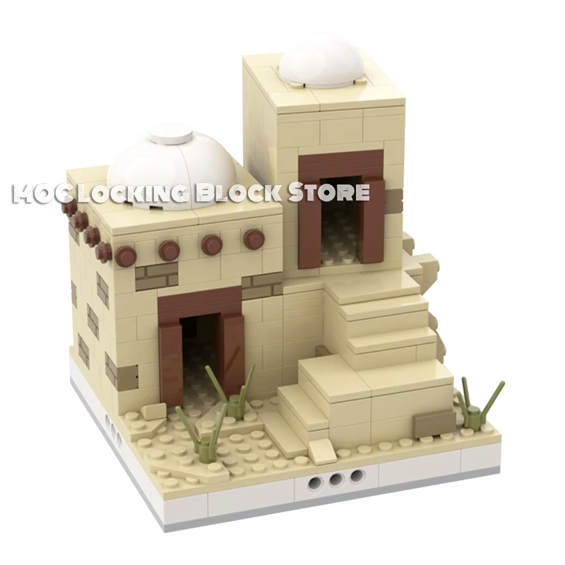 360pcs MOC Desert House #6 Modular Desert village Building Blocks Bricks Diy Street View MOC-33385 Educational Toys For Children
360pcs MOC Desert House #6 Modular Desert village Building Blocks Bricks Diy Street View MOC-33385 Educational Toys For Children