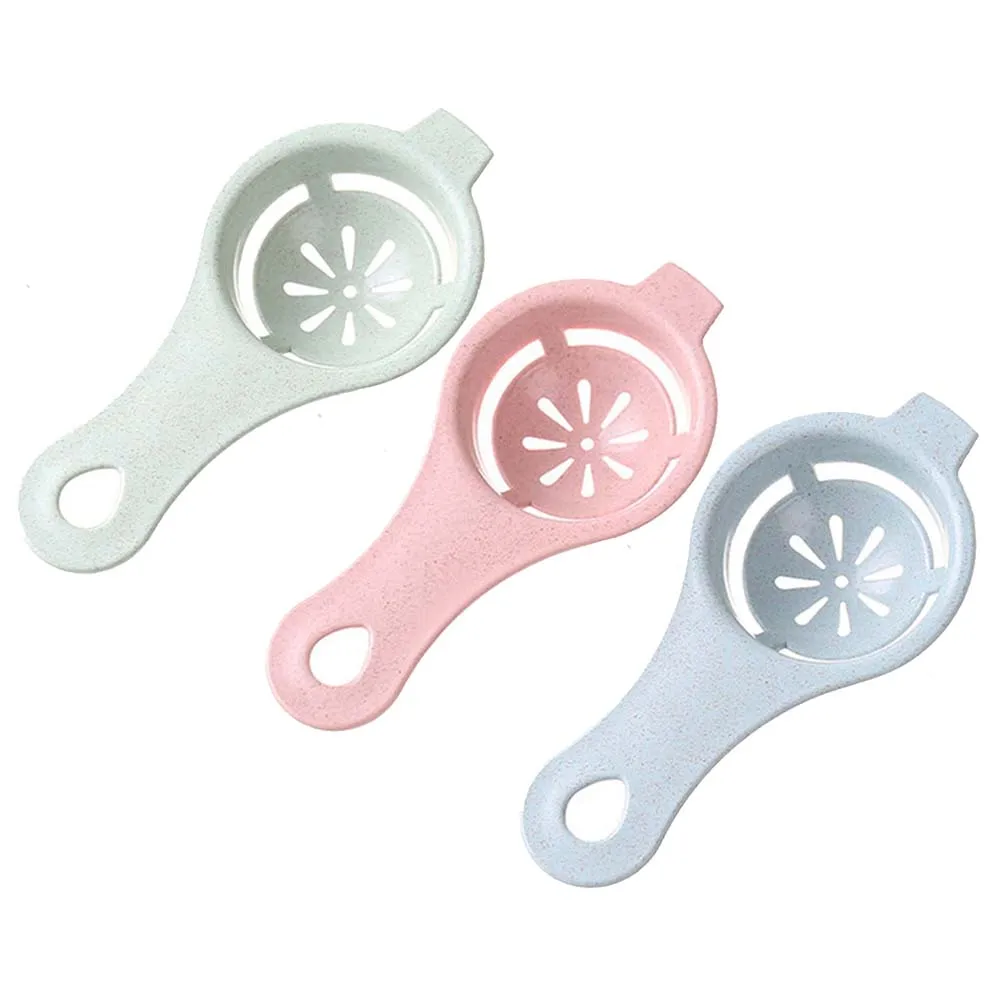 Baking Tool Egg White Yolk Separator Cooking Sieve Filter Wheat Stalk Egg Separator Cooking Gadgets Kitchen Accessories 13cm
Baking Tool Egg White Yolk Separator Cooking Sieve Filter Wheat Stalk Egg Separator Cooking Gadgets Kitchen Accessories 13cm