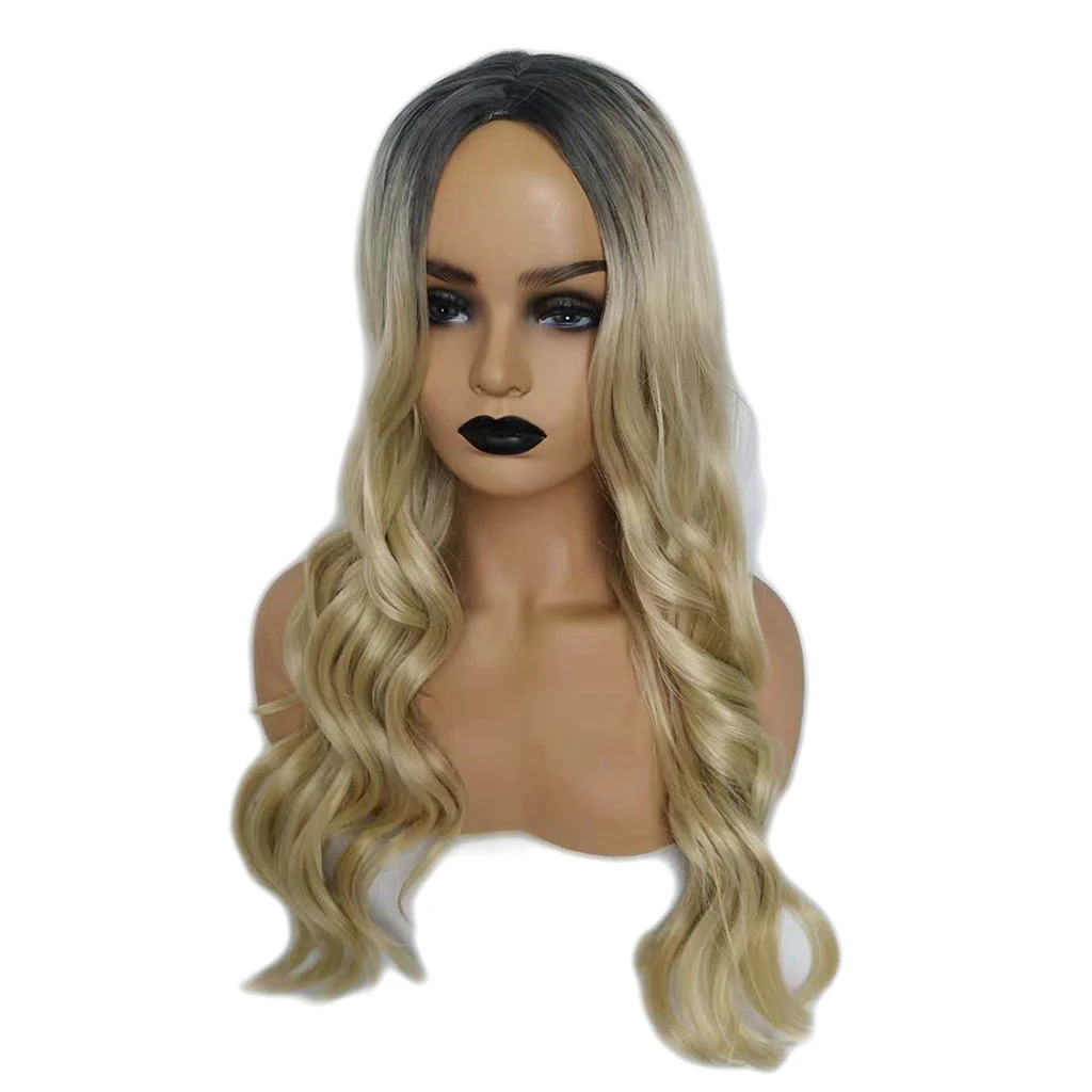 Fashion Wigs Middle Part Long Natural Curly Wavy Wigs Heat Resistant Synthetic Hair Replacement Wig For Women
Fashion Wigs Middle Part Long Natural Curly Wavy Wigs Heat Resistant Synthetic Hair Replacement Wig For Women