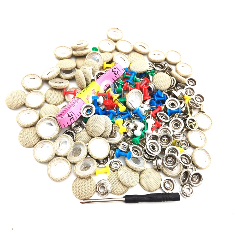 60pcs/lot Beige Old Car Headliner Sagging Liner Trim Repair Kit Snap Button Pin Screw
60pcs/lot Beige Old Car Headliner Sagging Liner Trim Repair Kit Snap Button Pin Screw